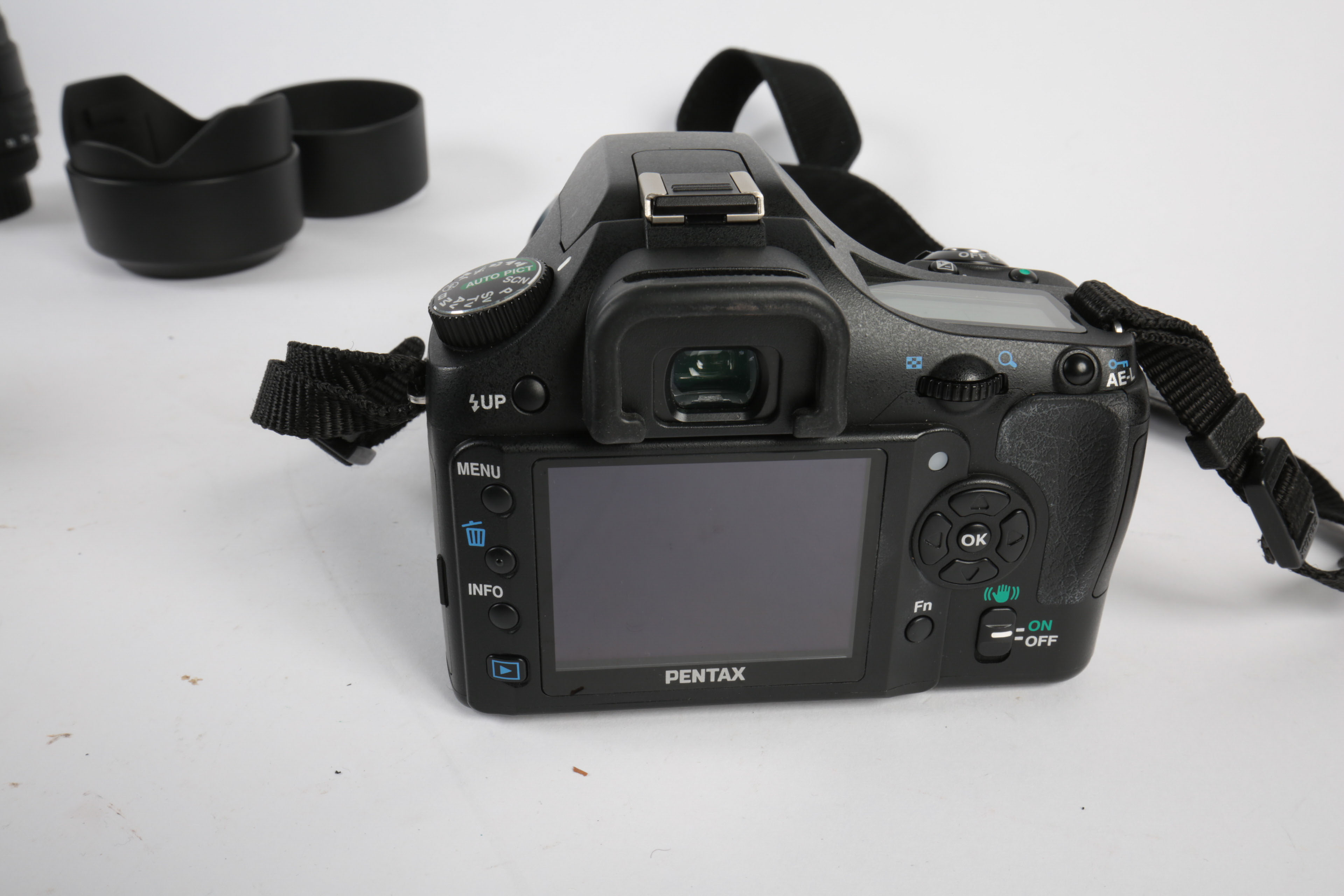 Two Pentax Cameras and Accessories