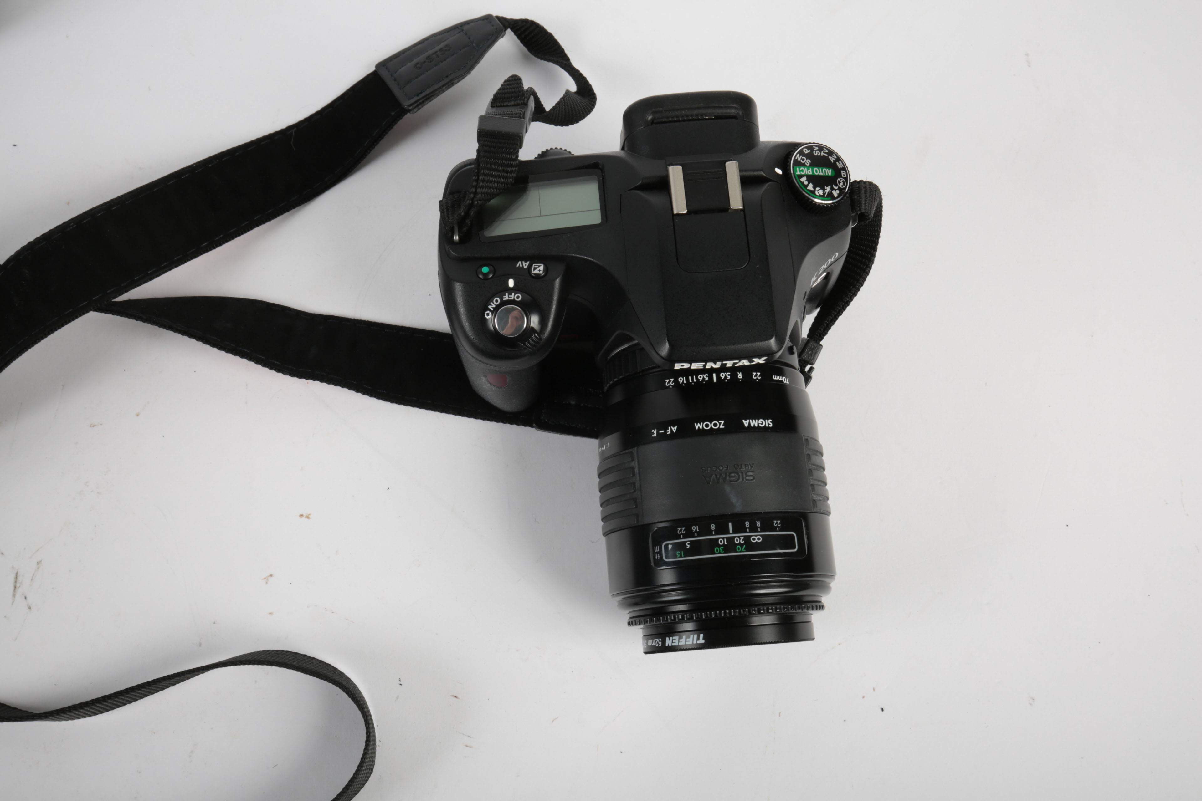 Two Pentax Cameras and Accessories