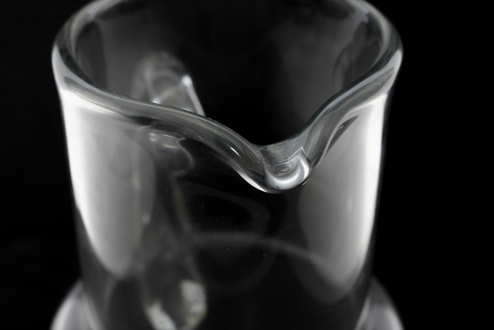 Tiffany & Co. Crystal Bedside Water Pitcher