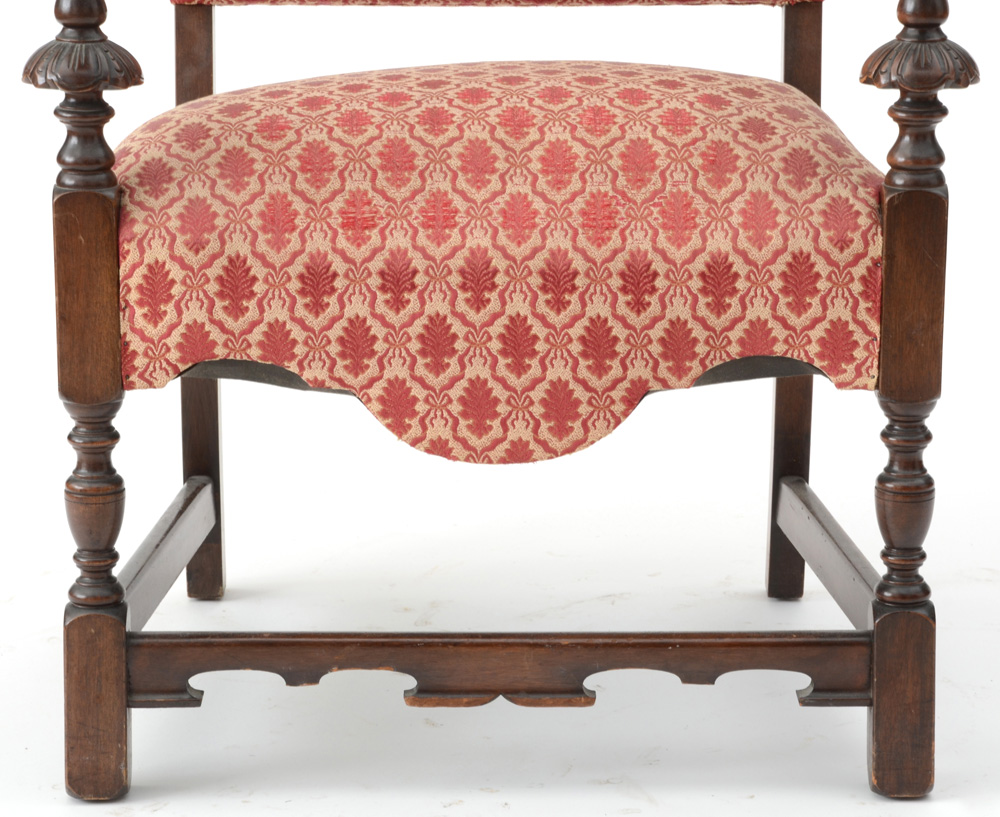 Armchair with Carved Crest