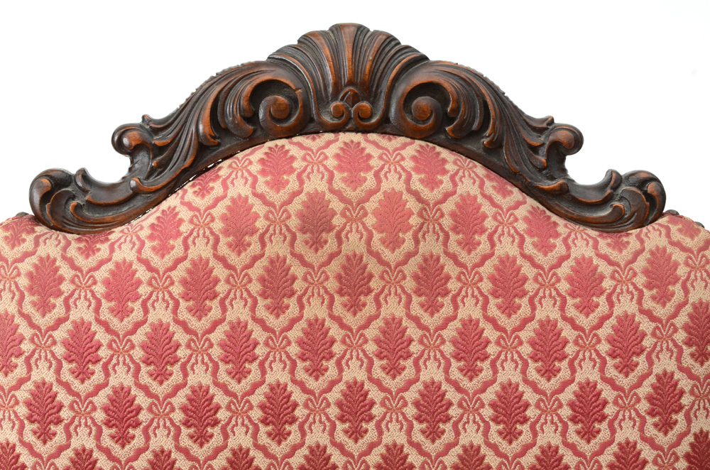 Armchair with Carved Crest