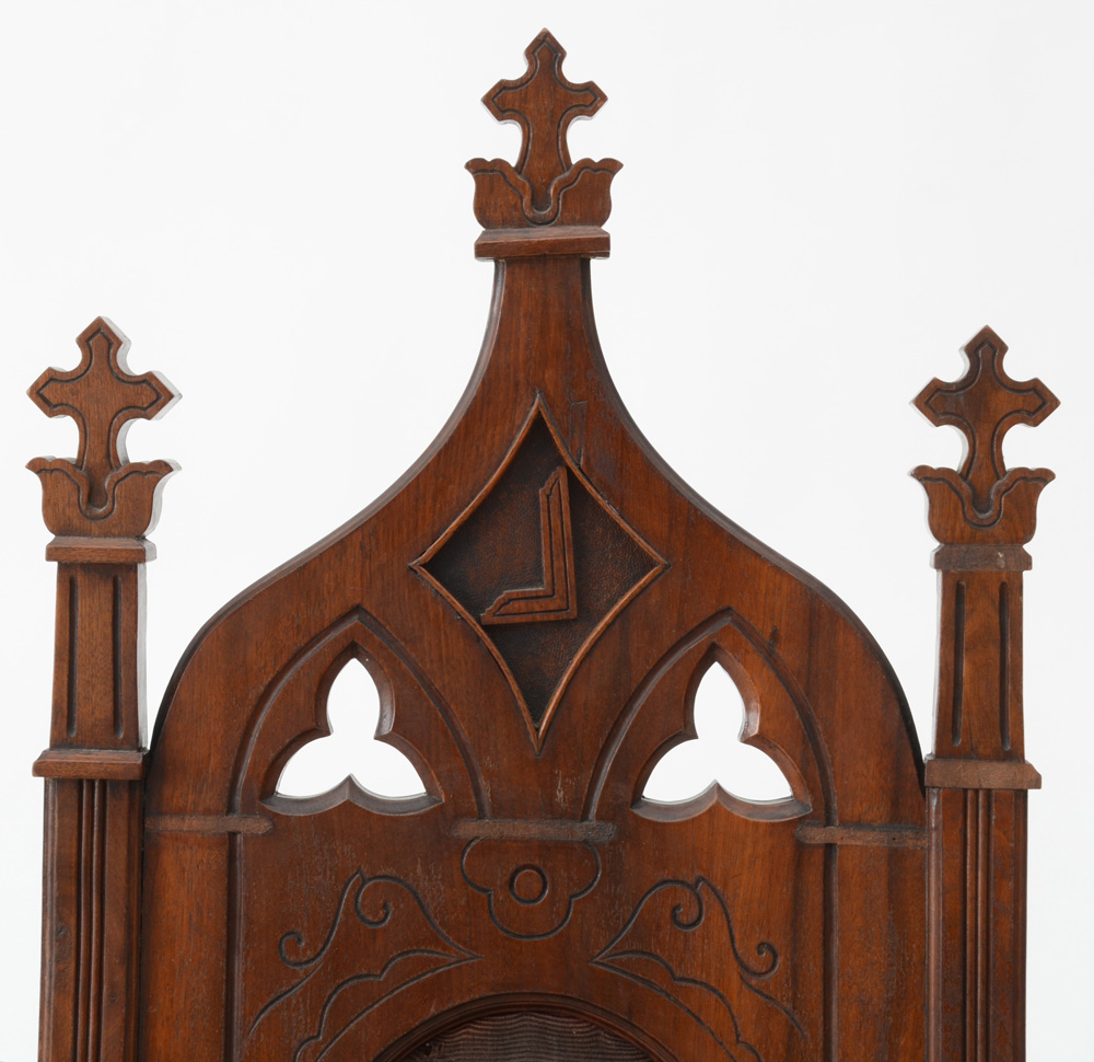 High-Backed Gothic Chair