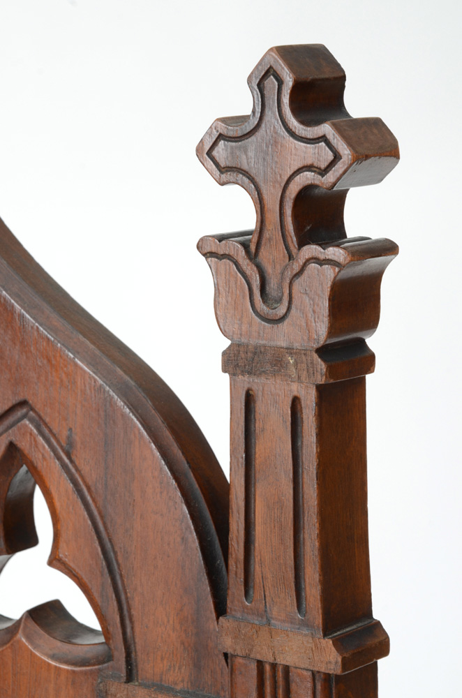 High-Backed Gothic Chair