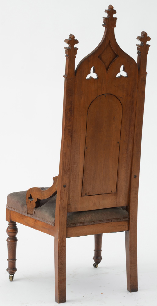 High-Backed Gothic Chair
