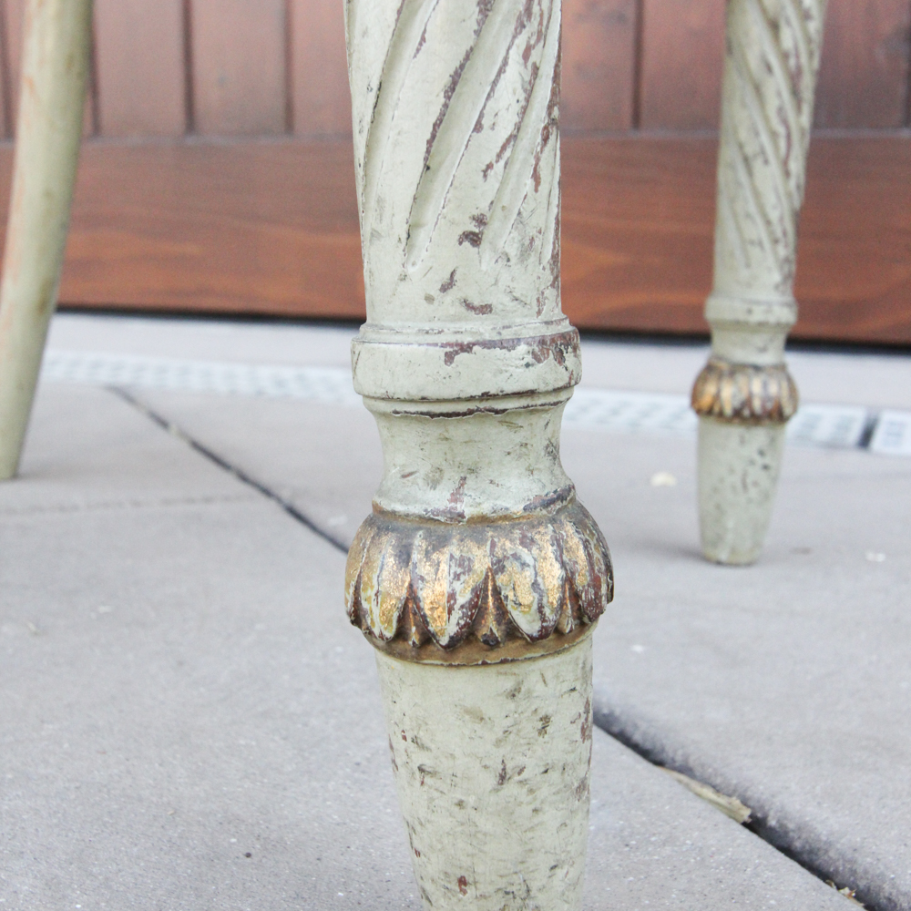 Pair of Vintage Louis XVI Style Parlor Chairs