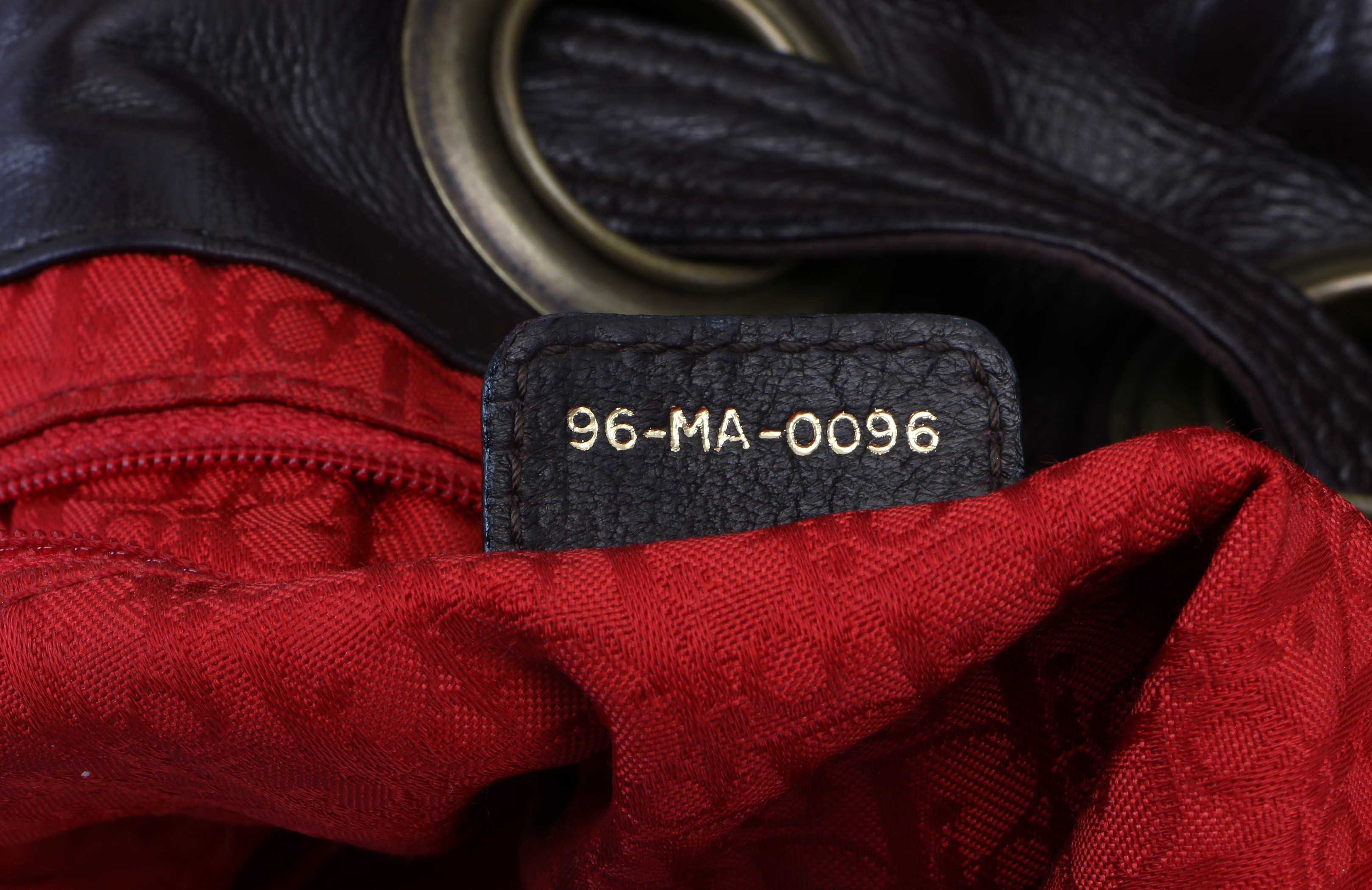 Christian Dior Cannage Quilted Drawstring Bag