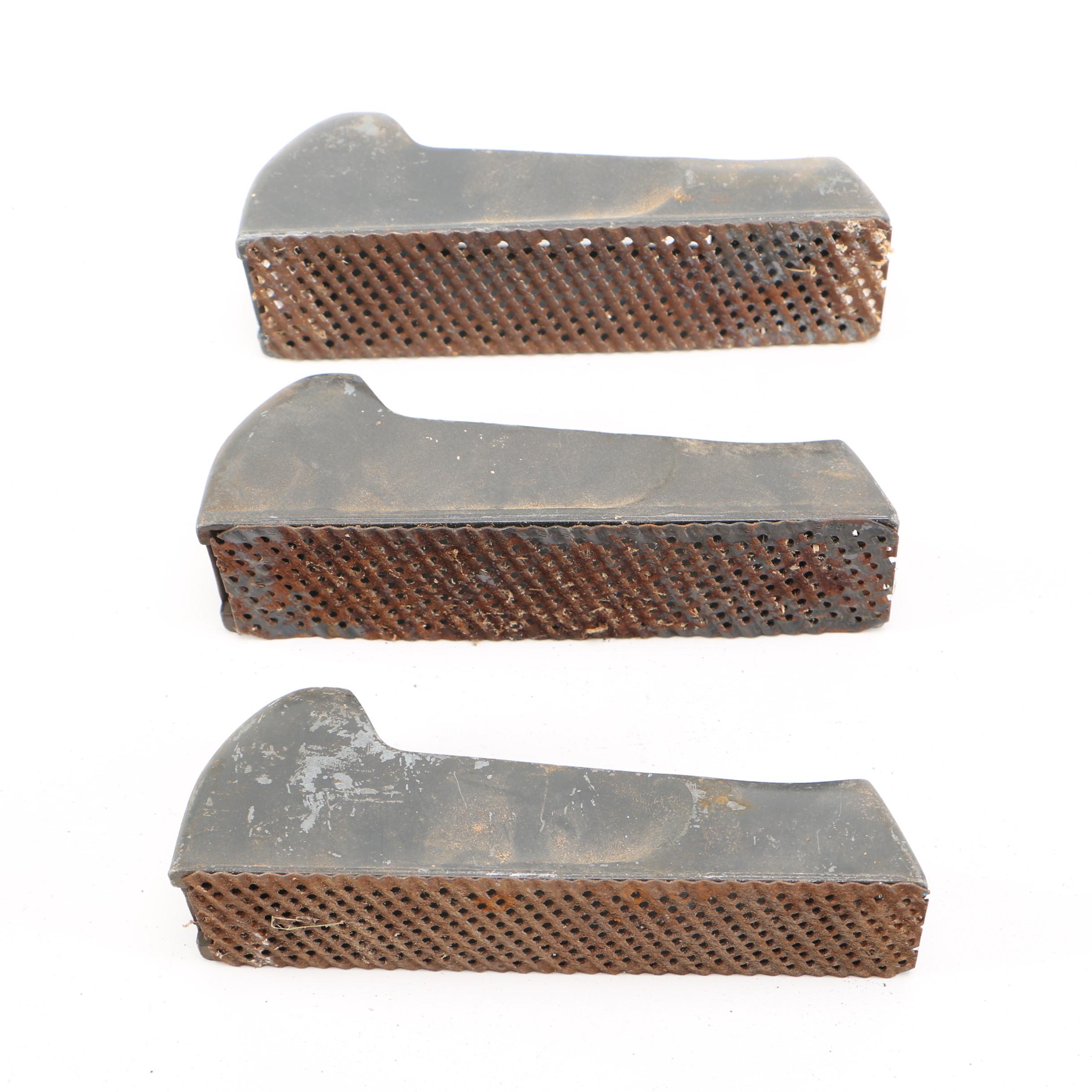 Collection of Stanley Surform Planers, Sanders, and Rasps