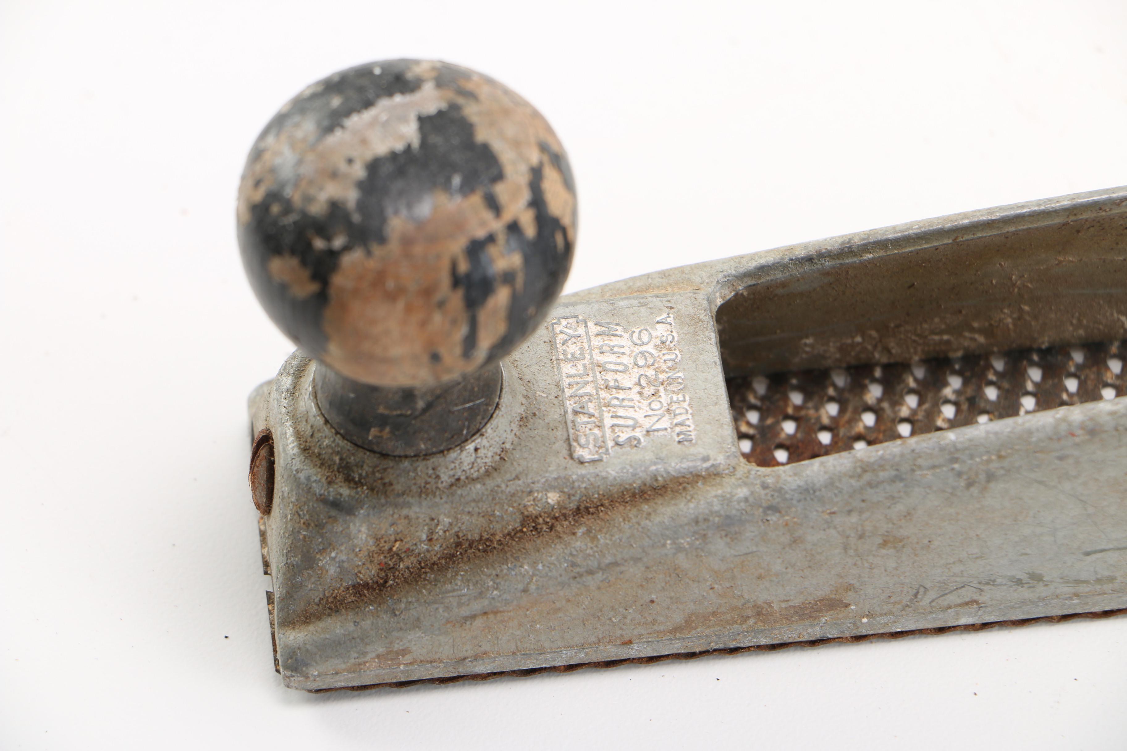 Collection of Stanley Surform Planers, Sanders, and Rasps