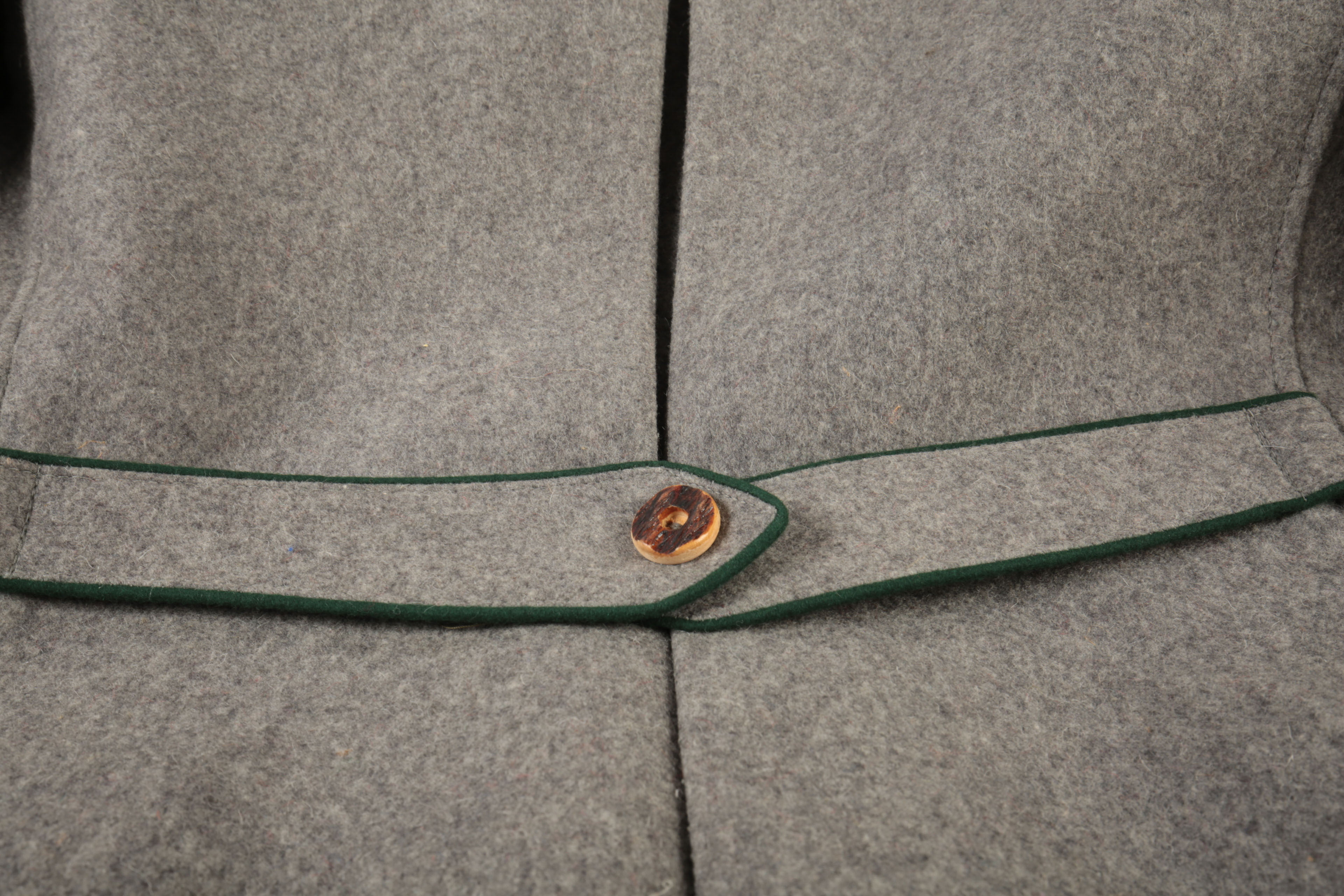 Austrian Wool Folk Jacket and Abercrombie & Fitch Wool Cap