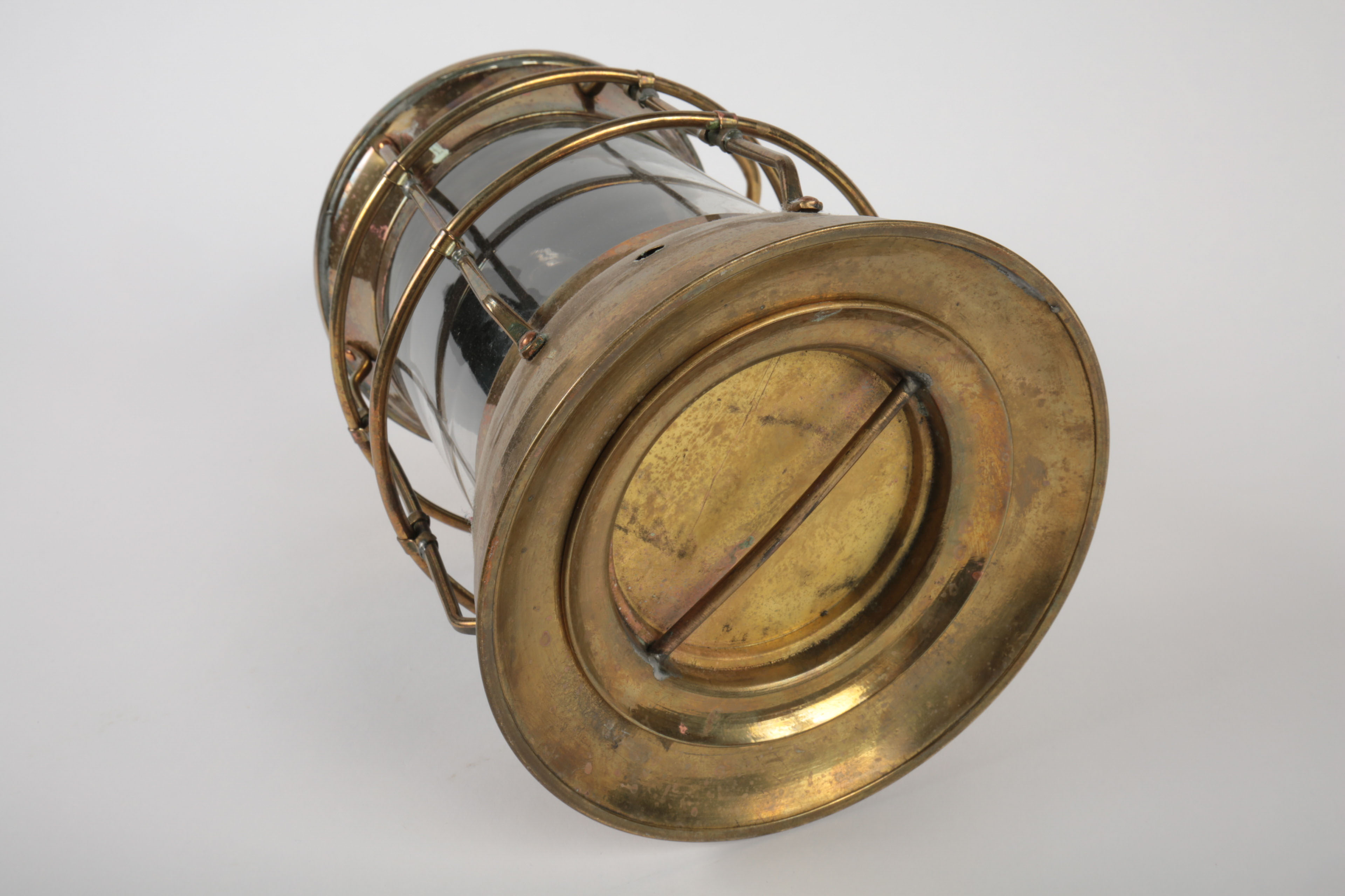 Vintage Brass Ship Lantern