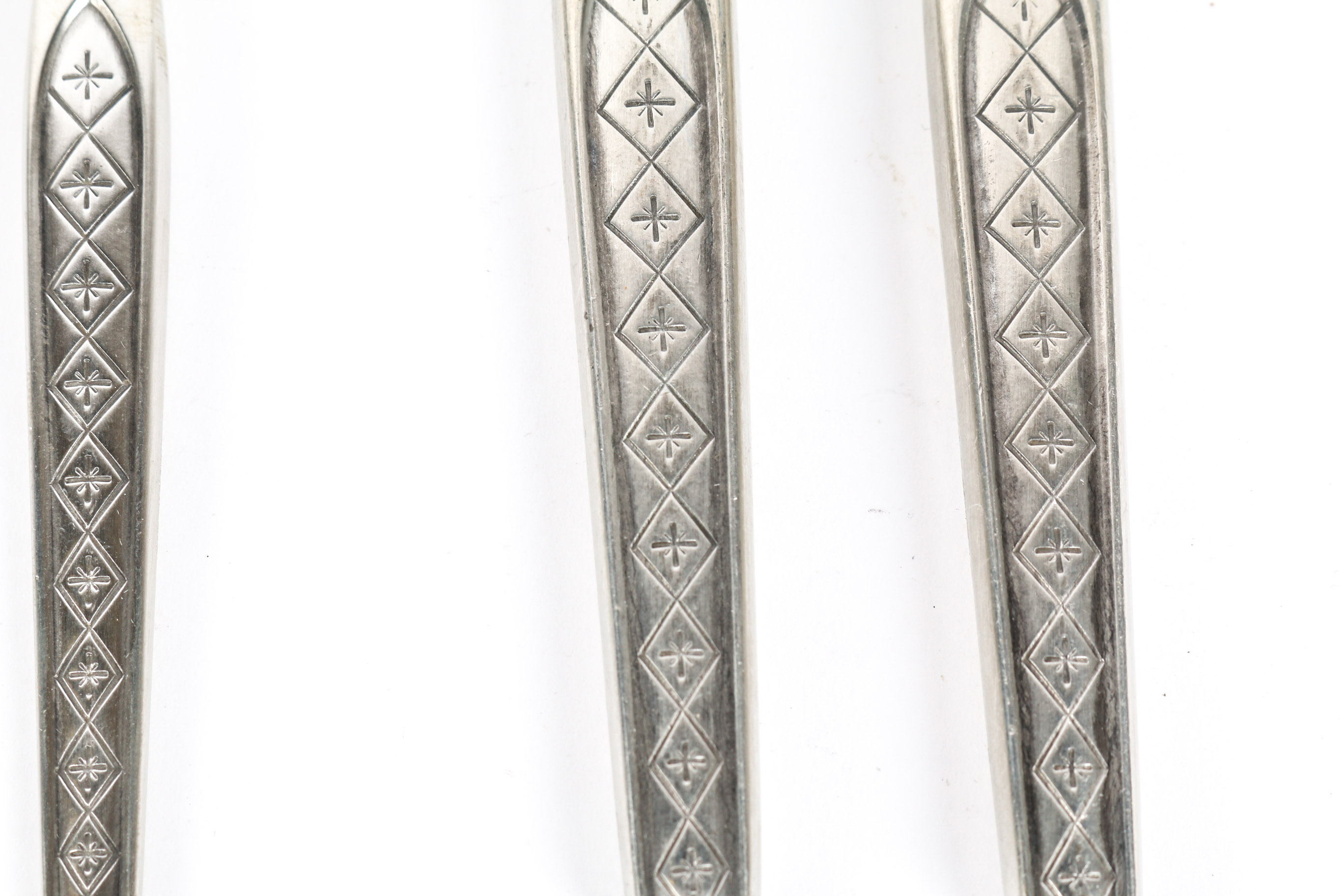 Collection of Hardanger Tinn Norwegian Pewter Pieces and Flatware