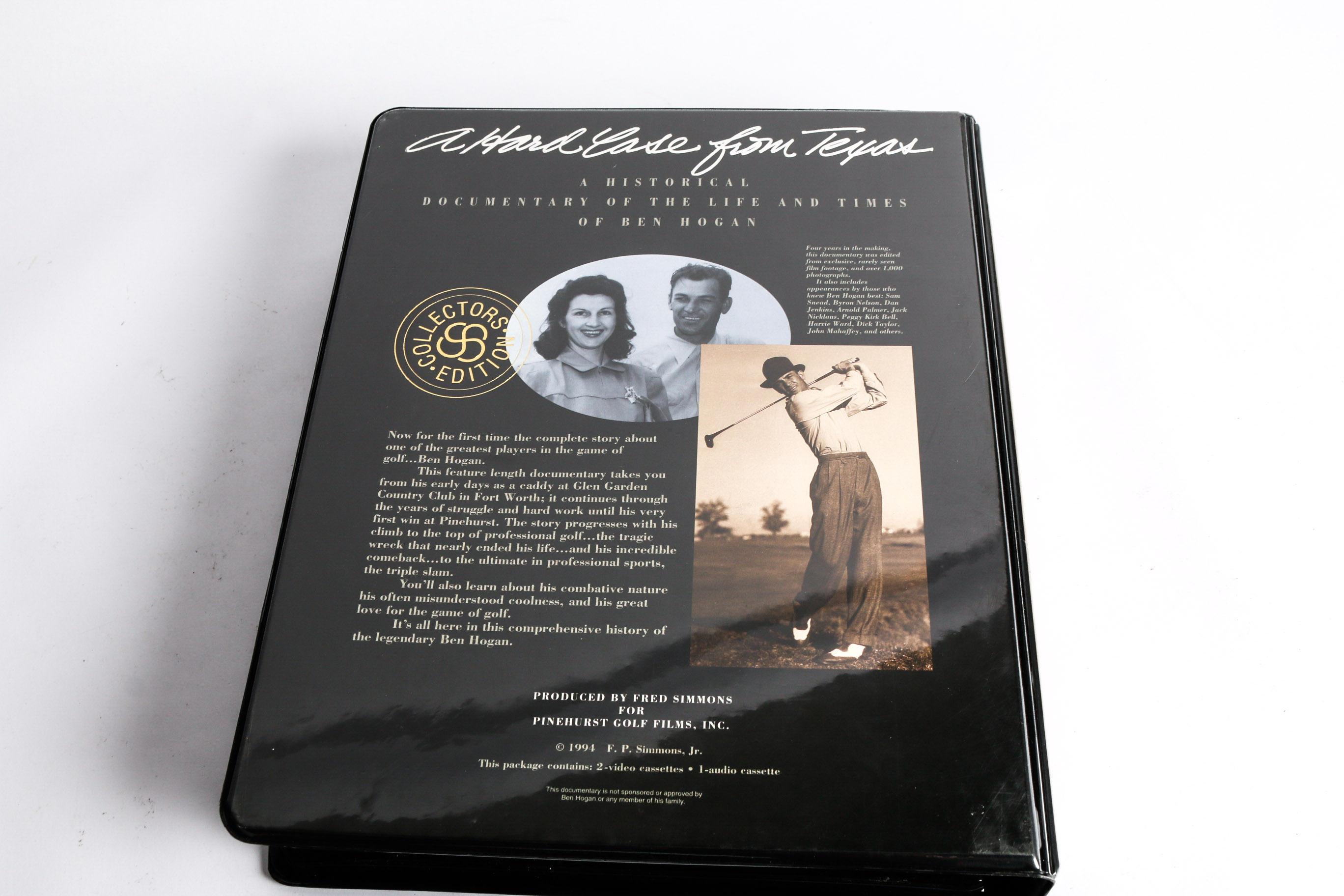 "A Hard Case from Texas" Ben Hogan Documentary on VHS