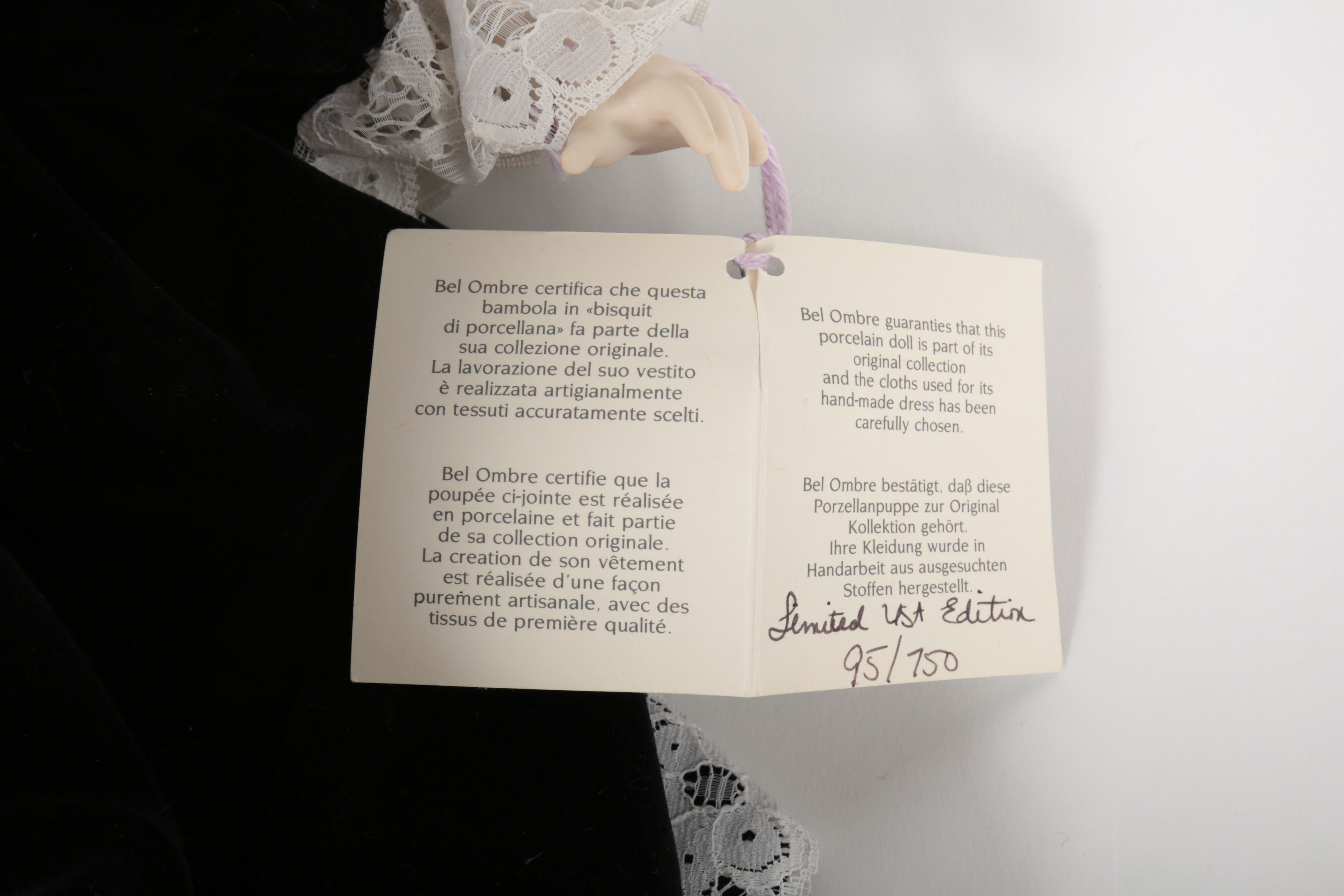 Limited Edition Belombre Doll