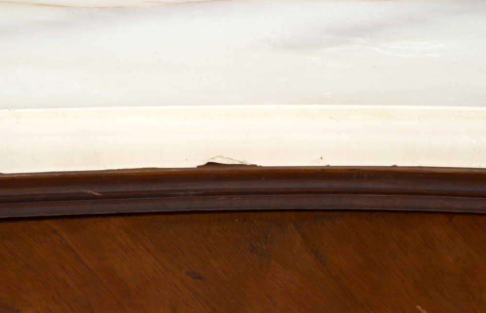 White Onyx Top Dresser