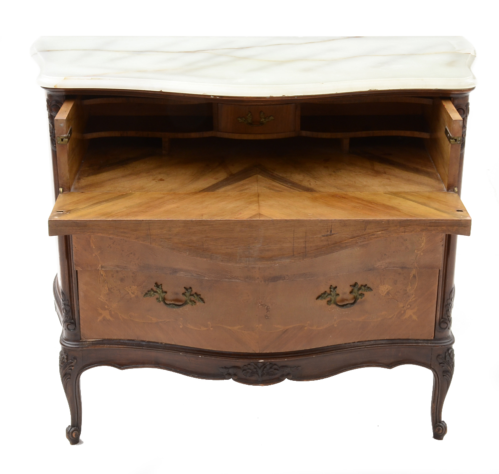 White Onyx Top Dresser