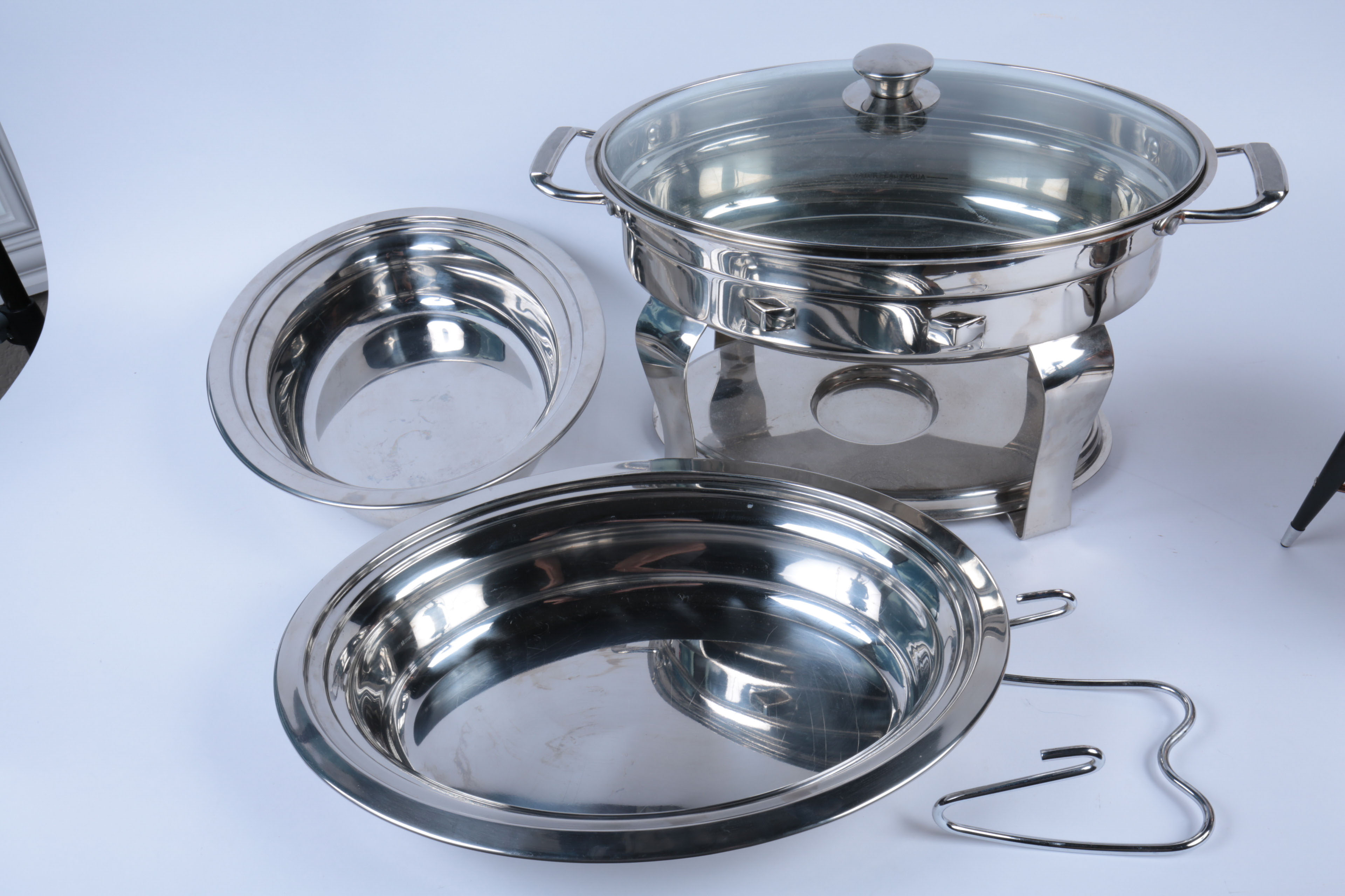 Two Chafing Dishes