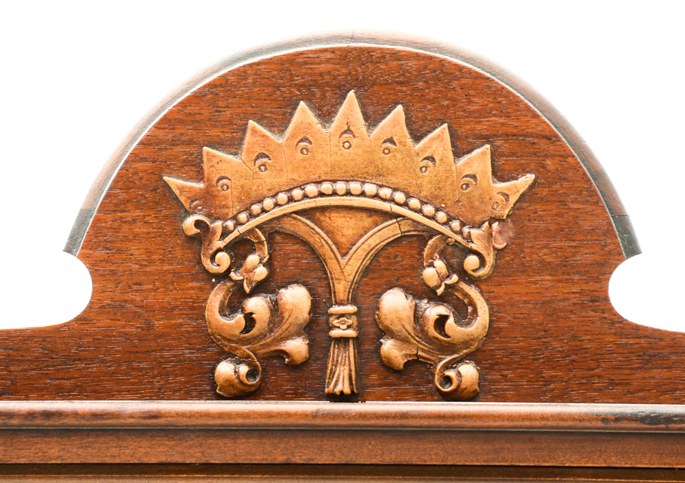 Jacobean Revival Cabinet-on-Table