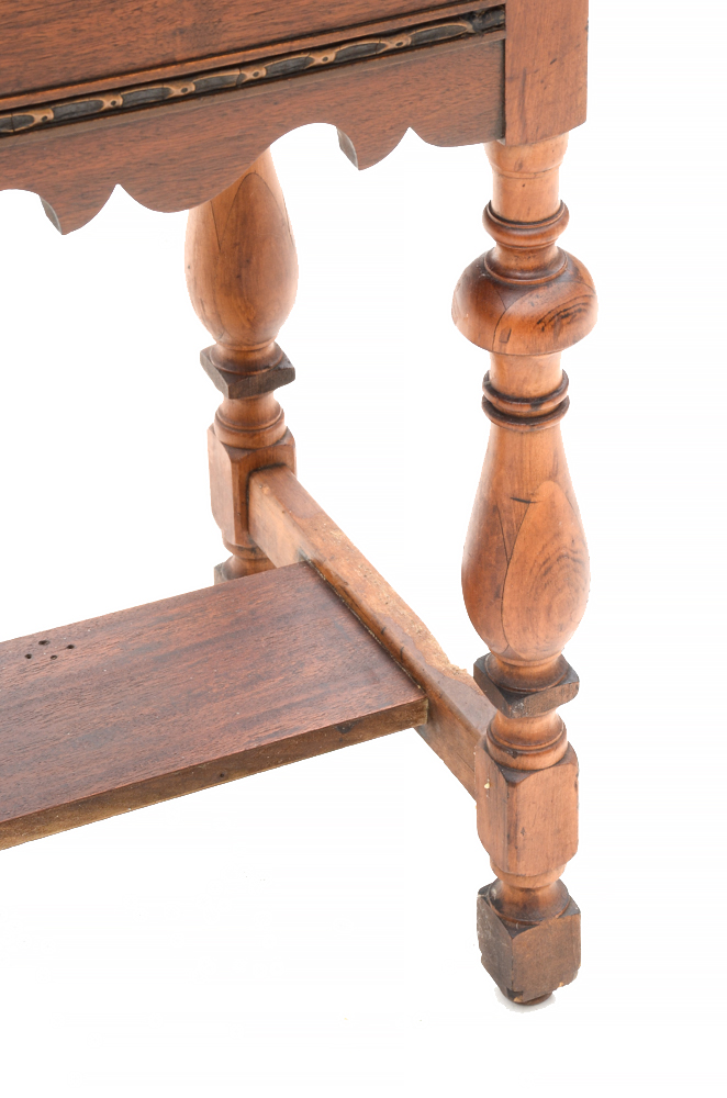 Jacobean Revival Cabinet-on-Table