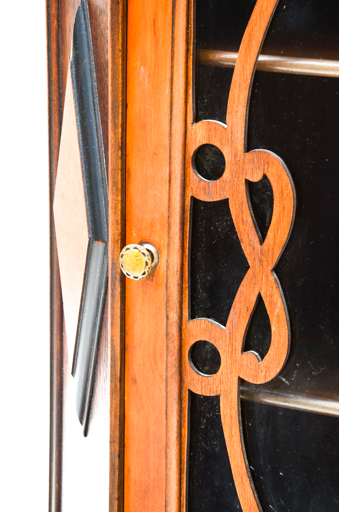 Jacobean Revival Cabinet-on-Table