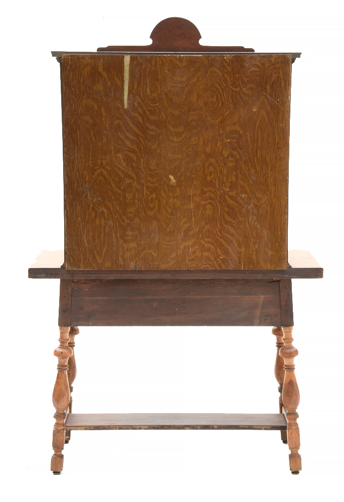Jacobean Revival Cabinet-on-Table