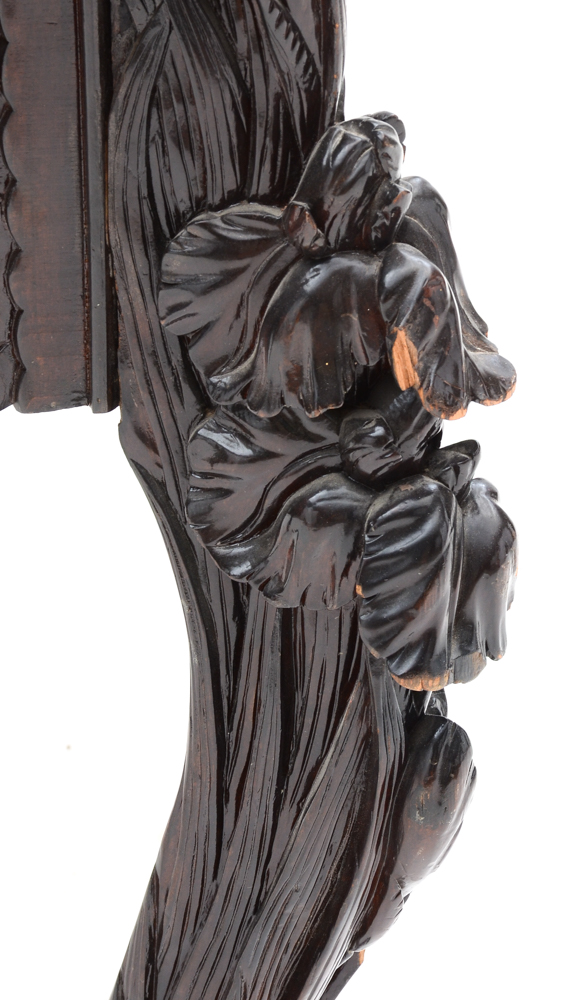 Ornate Carved Partner Desk