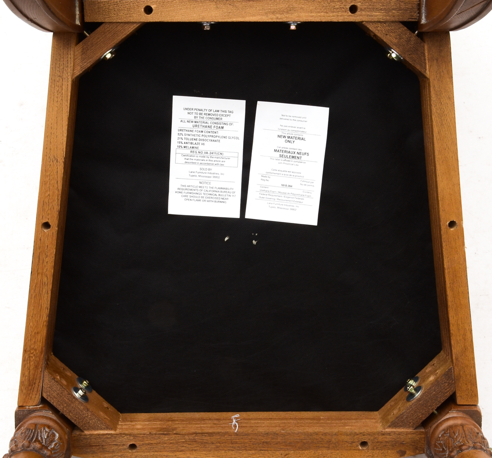 Pair of Lane Furniture Side Chairs