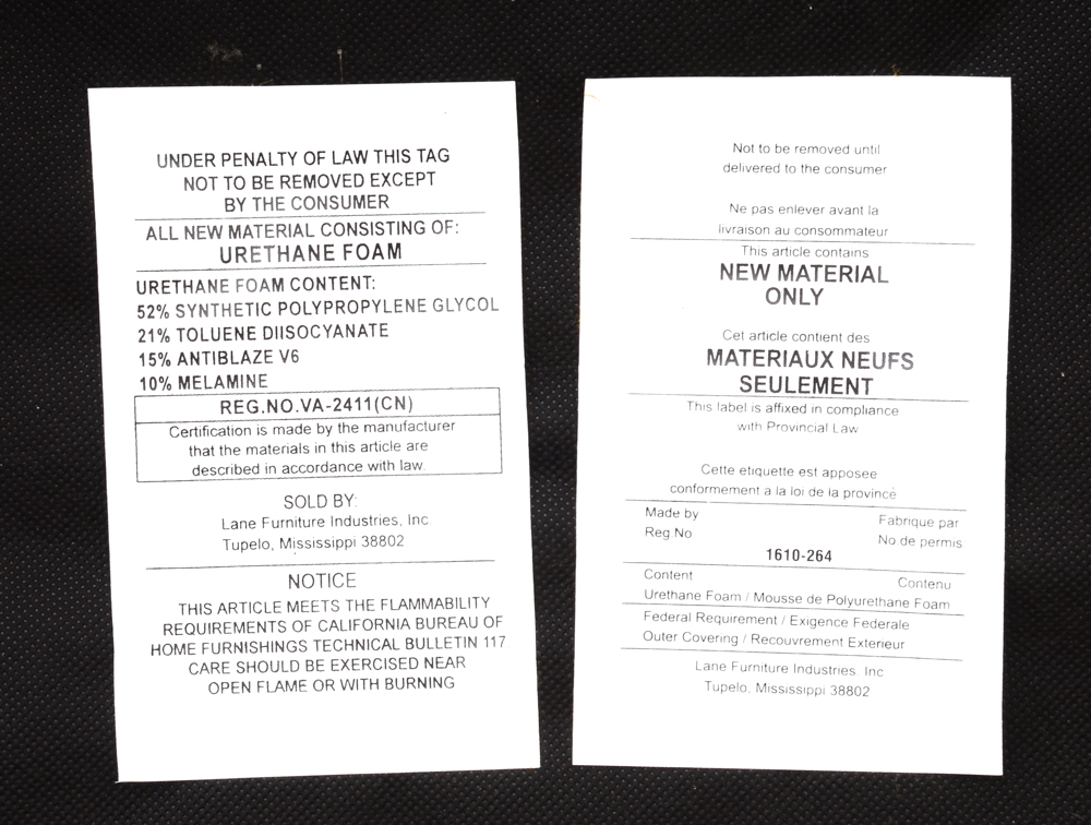 Pair of Lane Furniture Side Chairs