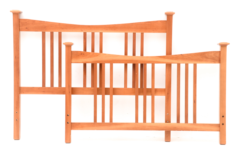 Vernon American Mission Queen Bed Frame