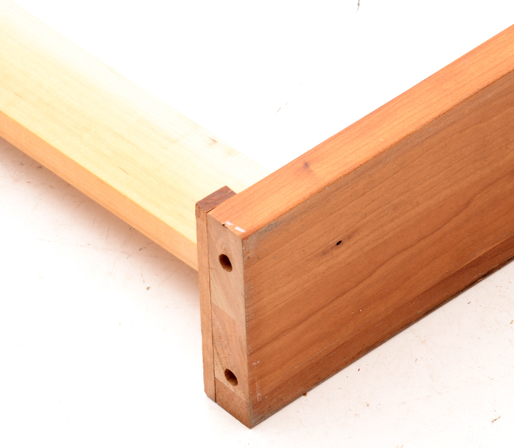 Vernon American Mission Queen Bed Frame