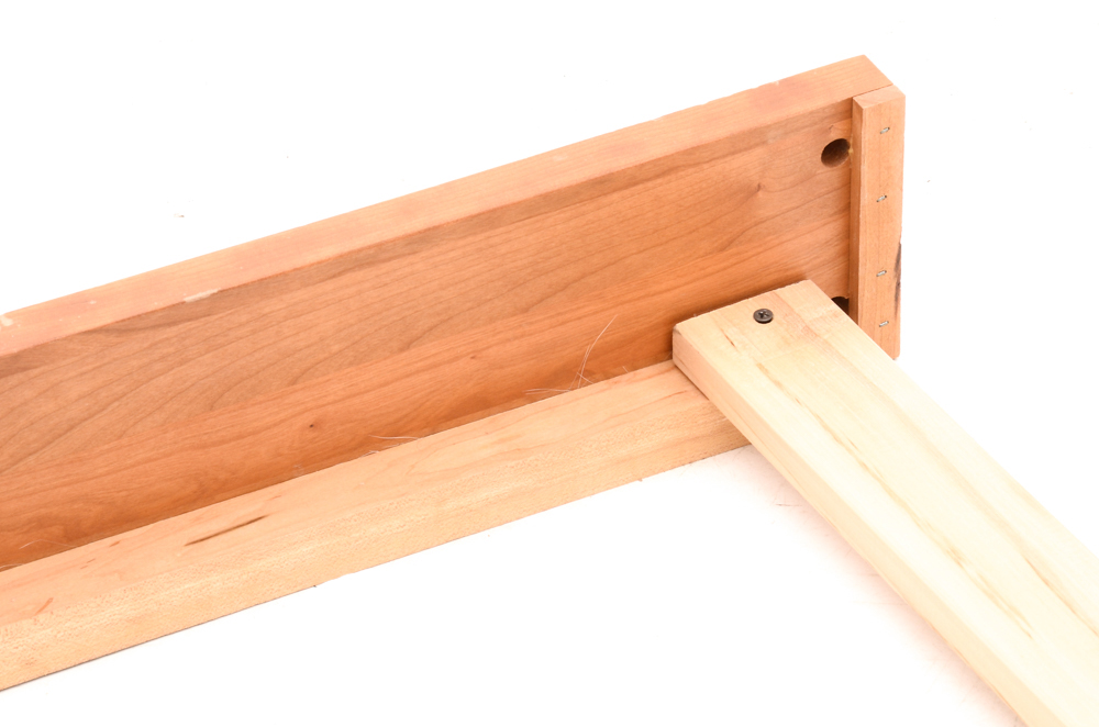 Vernon American Mission Queen Bed Frame