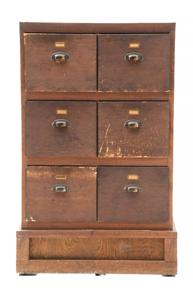 Six Drawer Filing Cabinet
