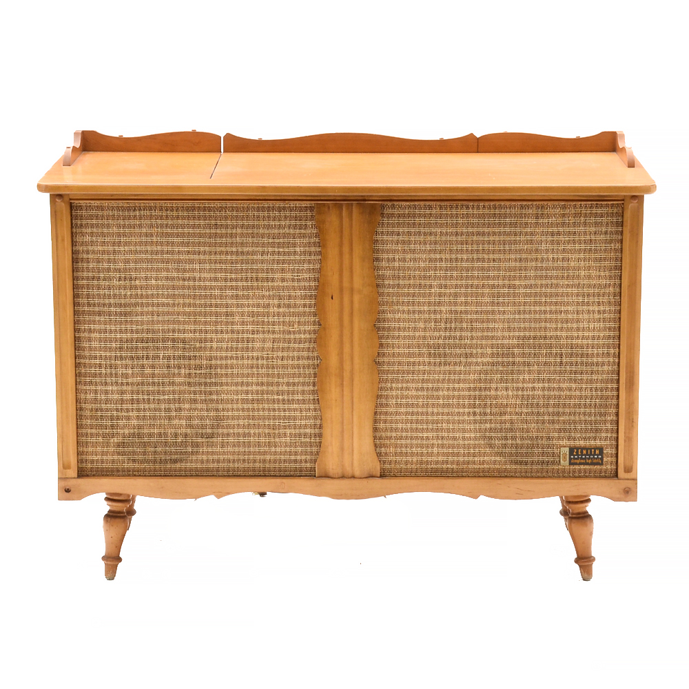 Zenith FM-AM Tuner Console