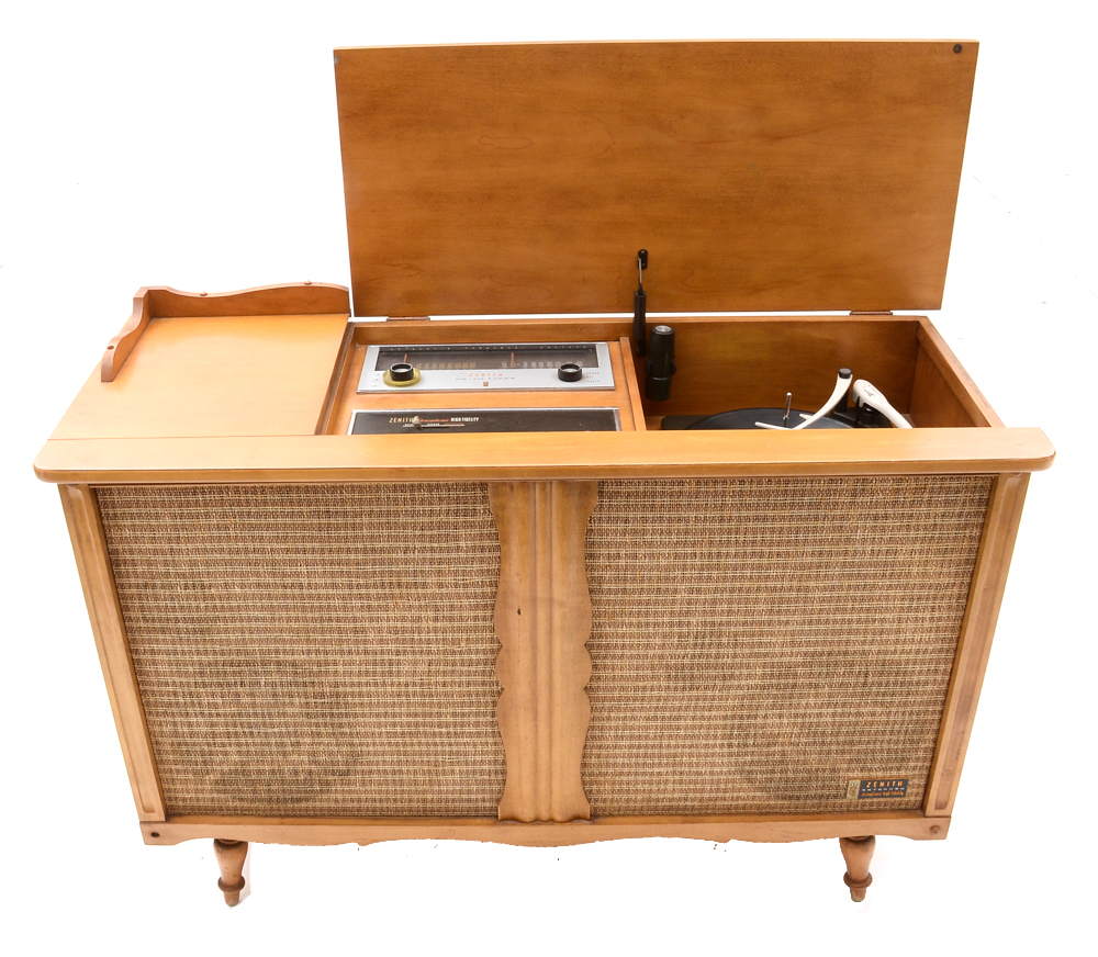 Zenith FM-AM Tuner Console