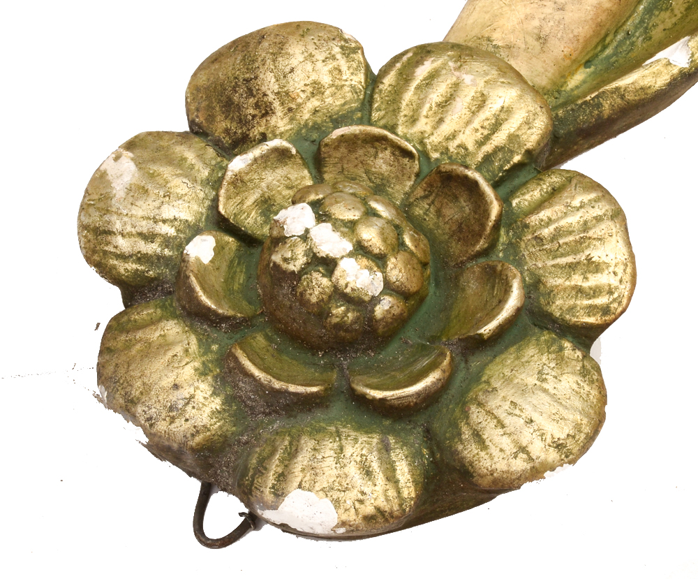 Pair of Wood Musical Themed Wall Sconce