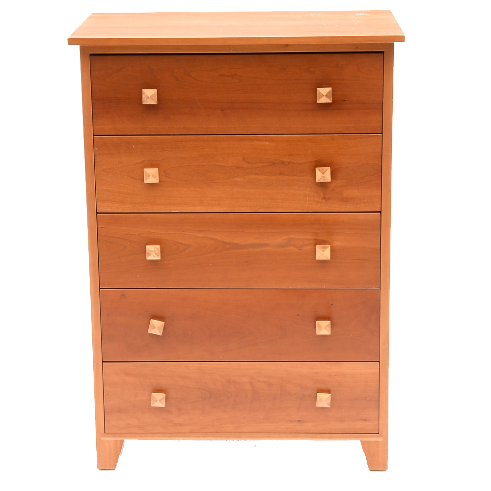 Vernon American Mission Tall Chest of Drawers