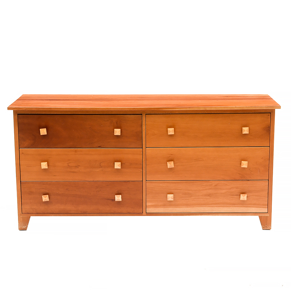 Vernon American Mission Long Chest of Drawers
