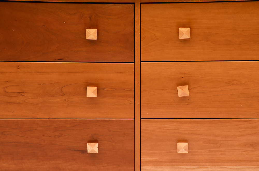 Vernon American Mission Long Chest of Drawers