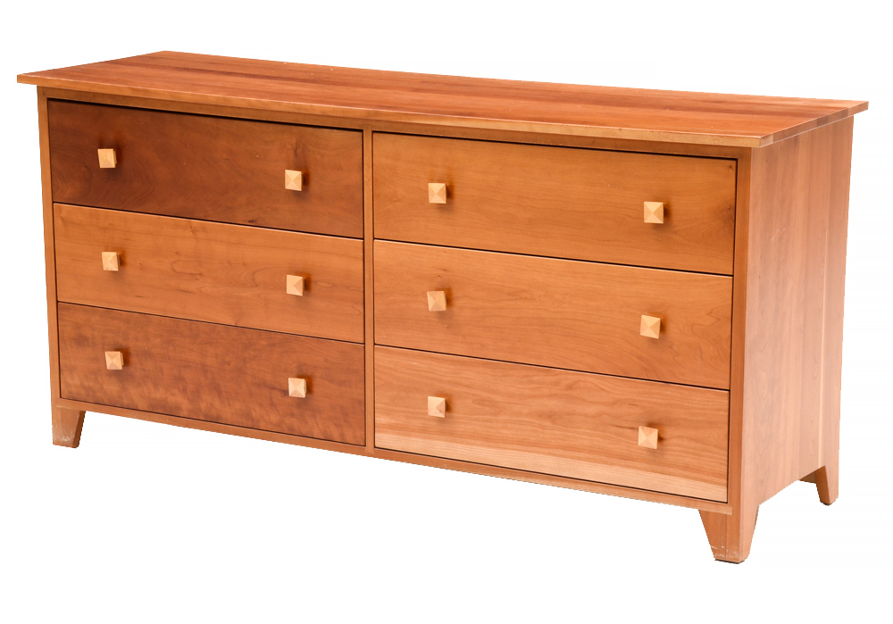 Vernon American Mission Long Chest of Drawers
