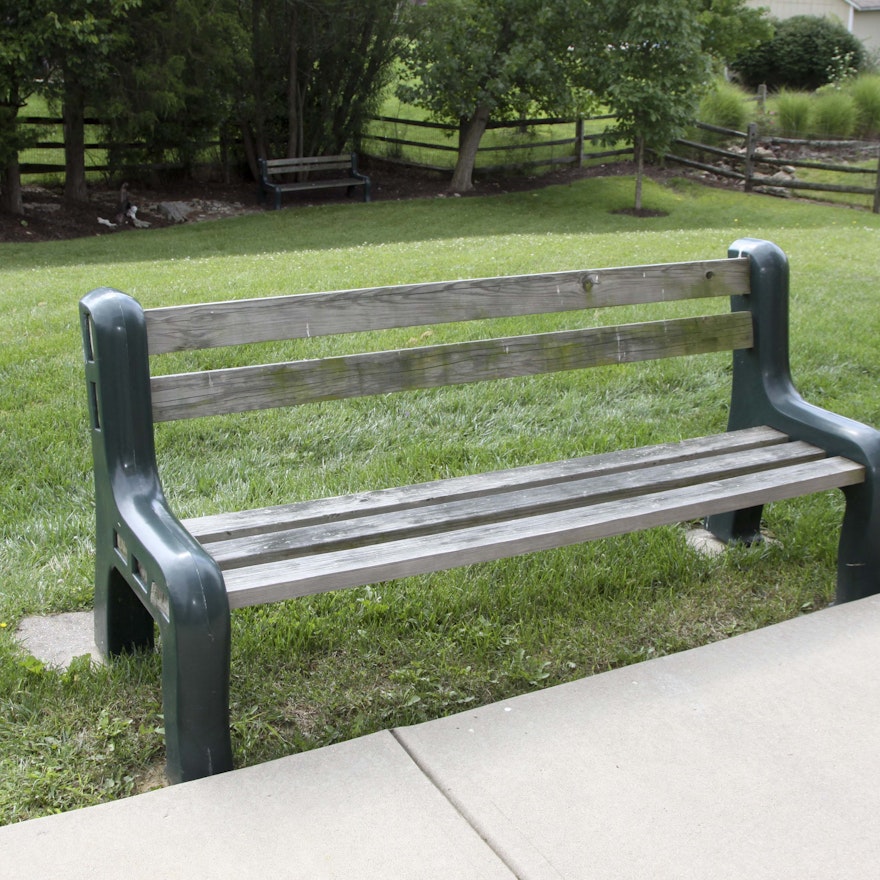 Pair of Garden Benches