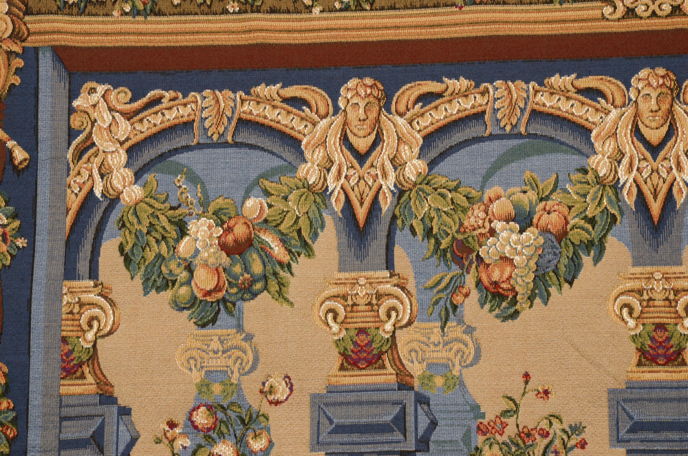 Italian Embroidered Tapestry