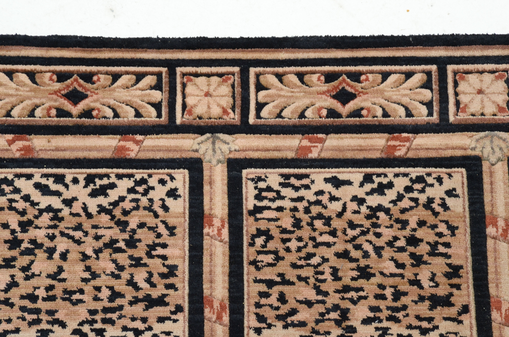 Leopard Print Area Rug