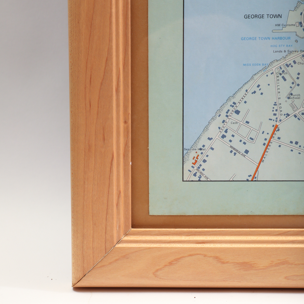 Signed Limited Edition Map of Cayman Islands