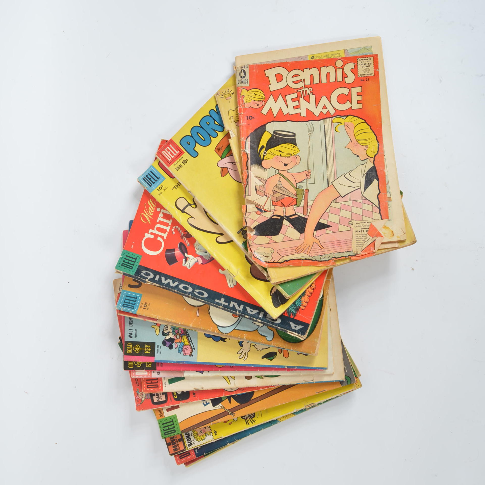 Assortment of Vintage Comic Books