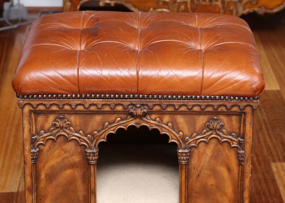 Maitland-Smith Gothic Revival Pet Bed