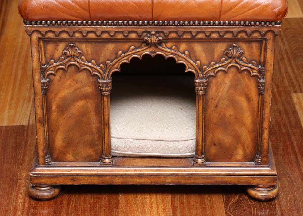 Maitland-Smith Gothic Revival Pet Bed