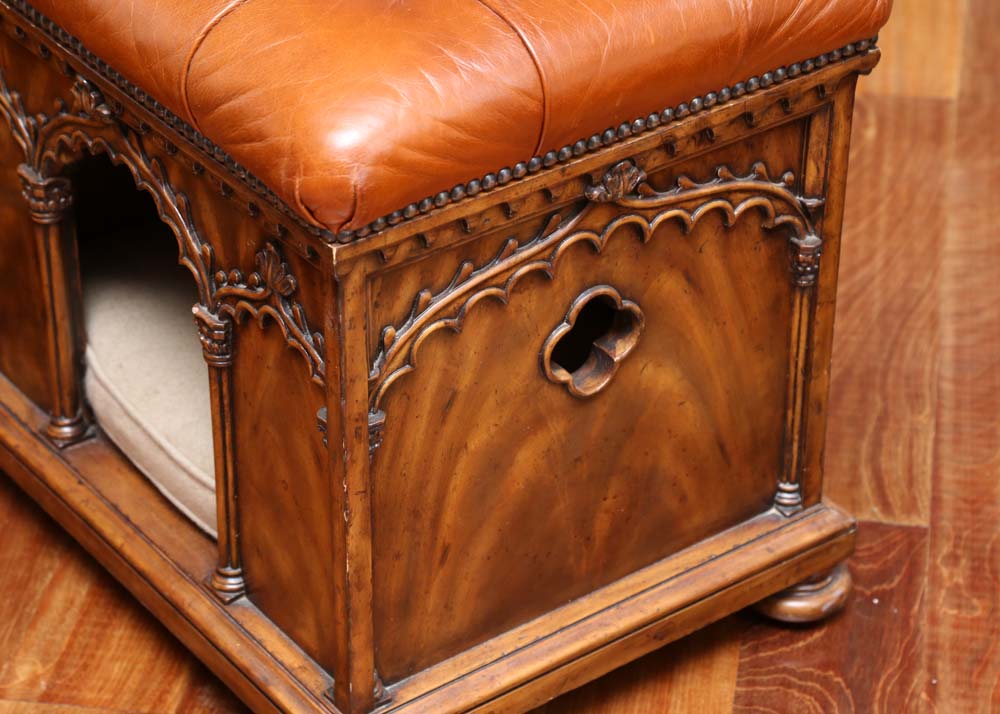 Maitland-Smith Gothic Revival Pet Bed