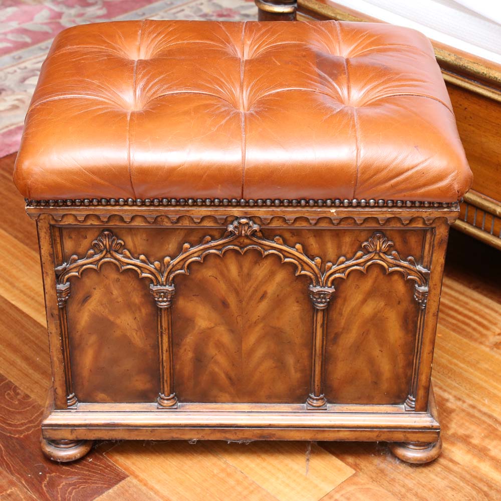 Maitland-Smith Gothic Revival Pet Bed