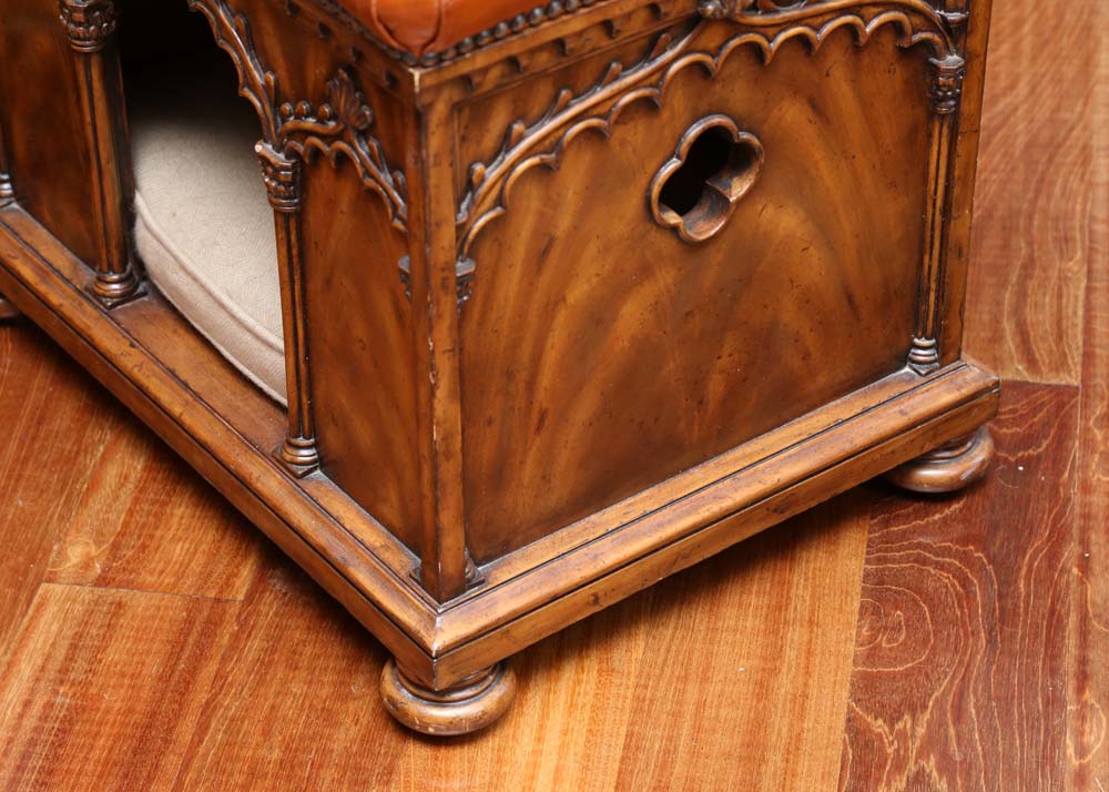 Maitland-Smith Gothic Revival Pet Bed