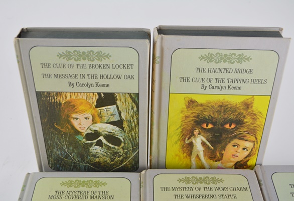 Carolyn Keene "Nancy Drew Mystery Series" Collection of Hardcover Books