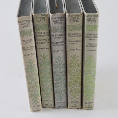 Carolyn Keene "Nancy Drew Mystery Series" Collection of Hardcover Books